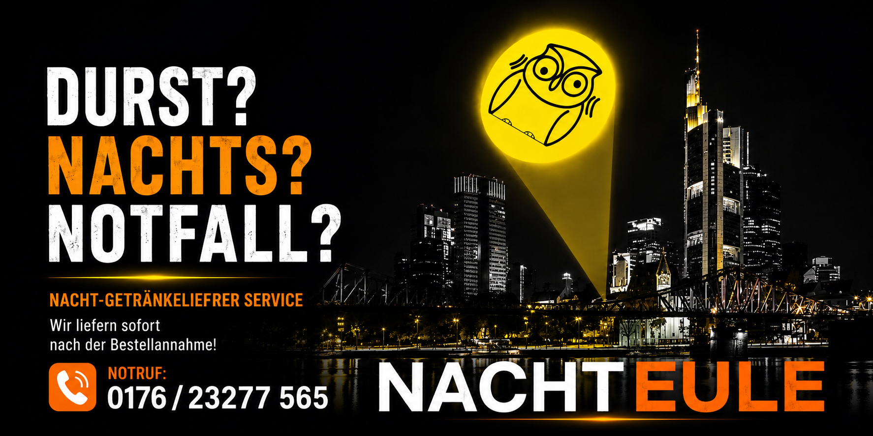 Nachteule Frankfurt Nachtgetränkeservice